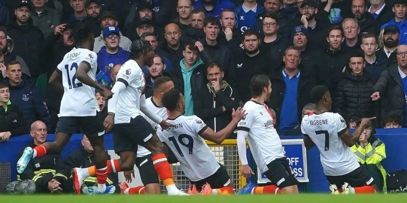 Các lần đối đầu trước Luton Town vs Everton