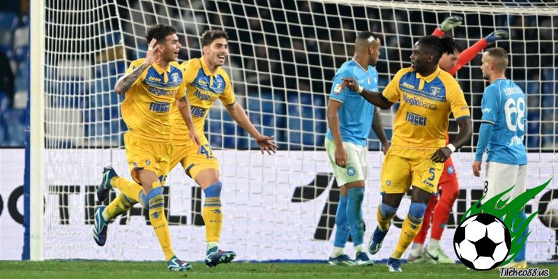 Các lần đối đầu trước Napoli vs Frosinone