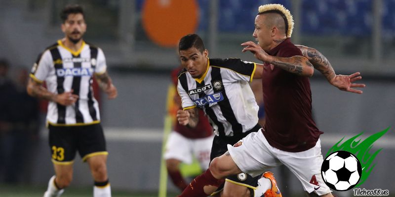 Soi kèo Châu Âu Udinese vs Roma ngày 14 tháng 4